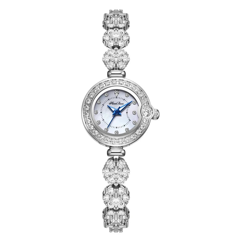 Women's Silver Analog Quartz Jewelry Watch