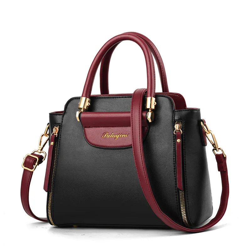 Colorblock Tote Bag Fashion