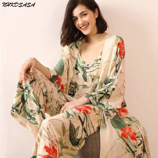 Women's 3-Piece Cartoon Pajama Set