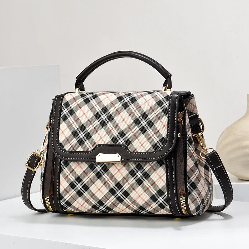 Contrast Color Crossbody Bag