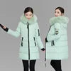 Mid-Length Fur Collar Parka