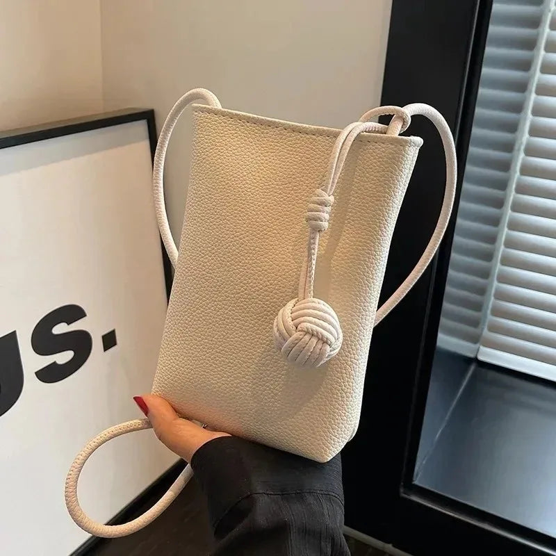 Flap PU Crossbody Phone Purse