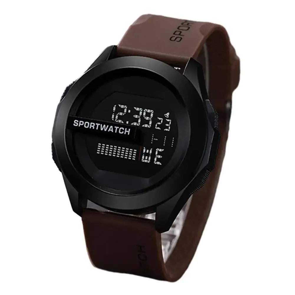 Men's LED Digital Sports Watch with Alarm