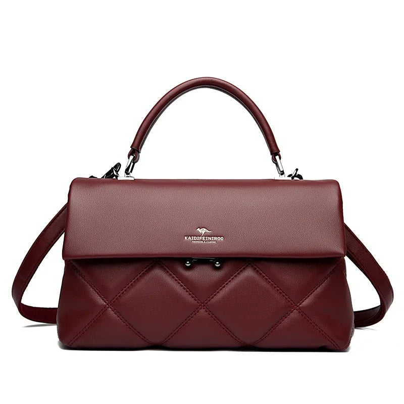 Soft Leather Crossbody Bag