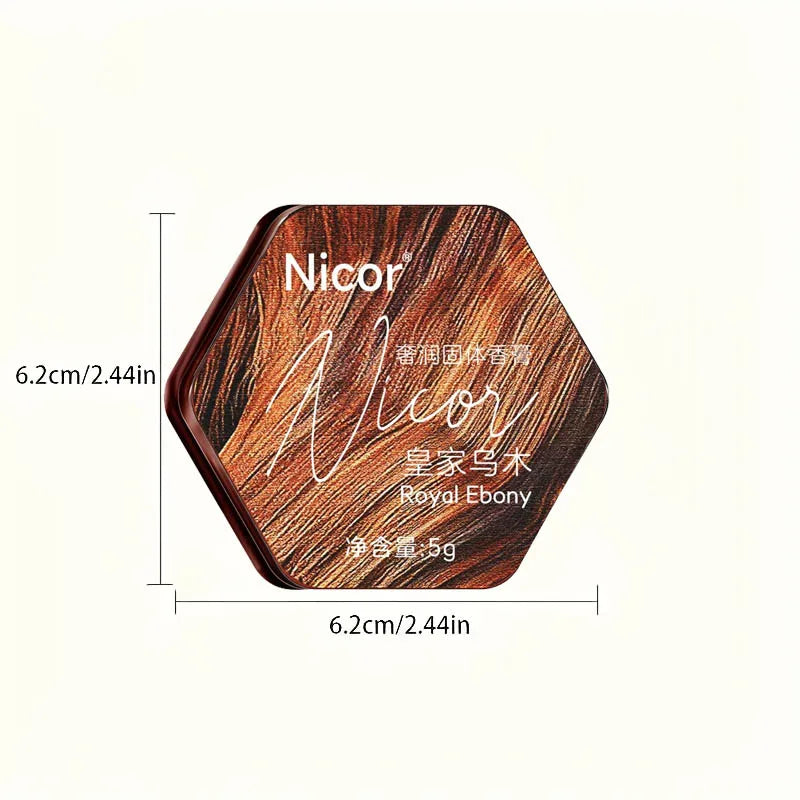 Wood Scented Solid Ointment Portable Fragrance
