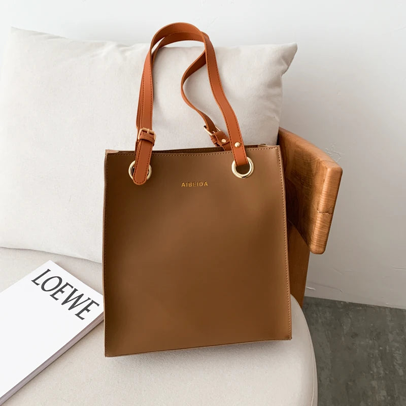 Women's Luxury Leather Tote Bag