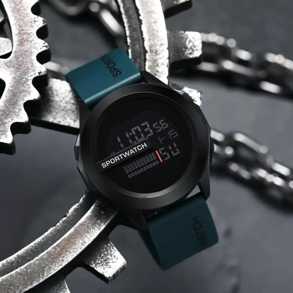 Men's LED Digital Sports Watch with Alarm