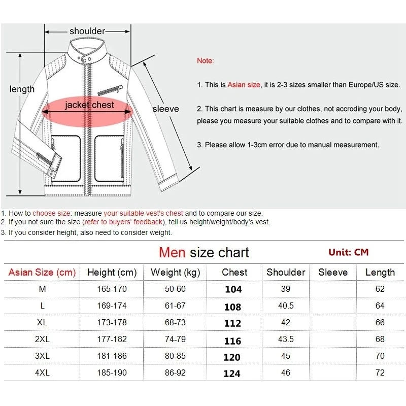 Men's Sleeveless Vest Jacket