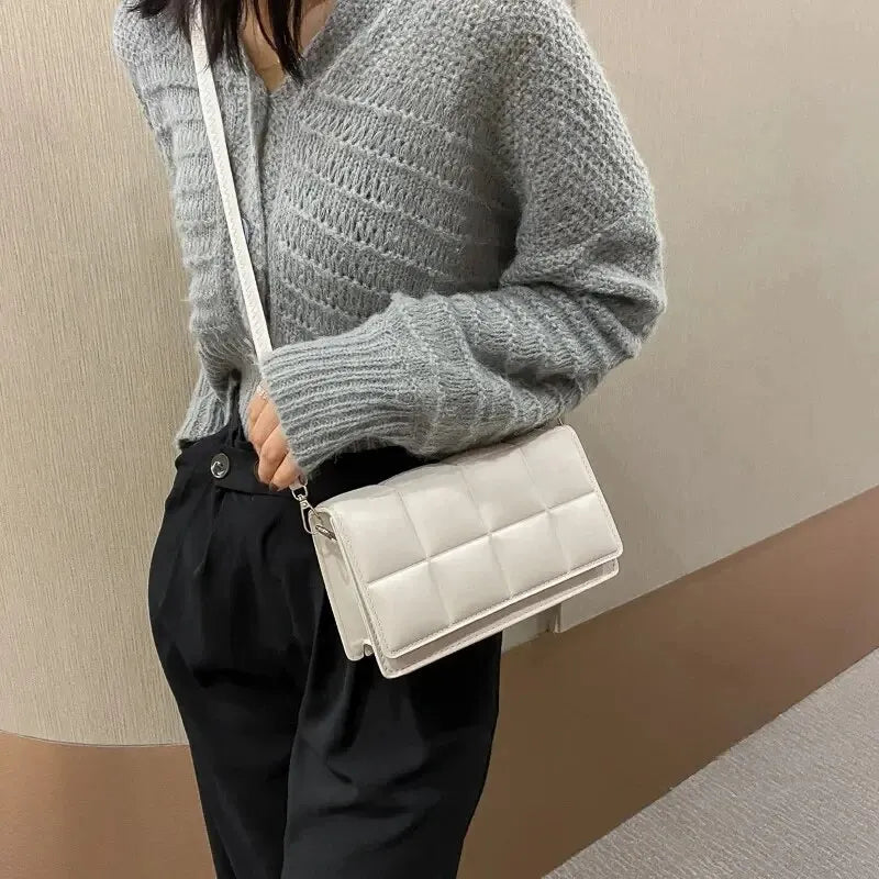 Classic PU Leather Crossbody Bag
