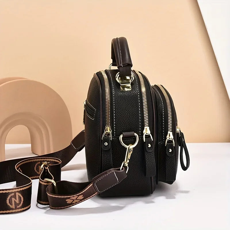 Flap PU Shoulder Bag