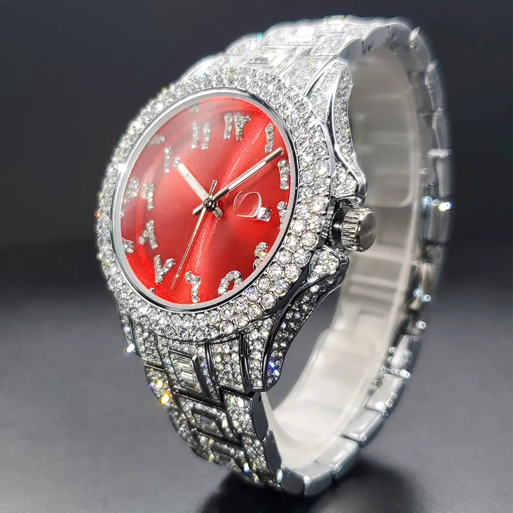 Red Diamond Women Watch