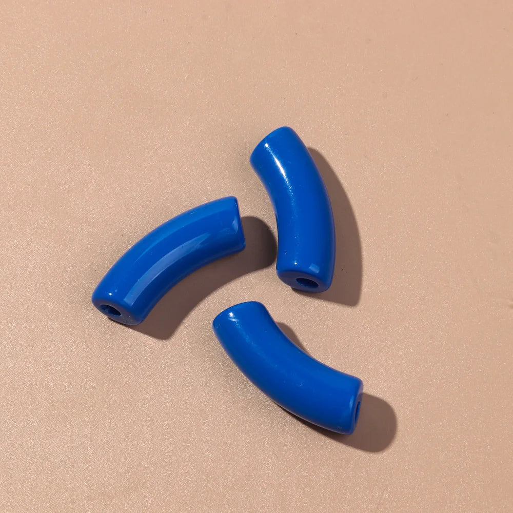 Acrylic Bamboo Tube Bead Set