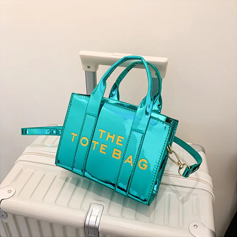Women's Mini Crossbody Leather Tote Bag