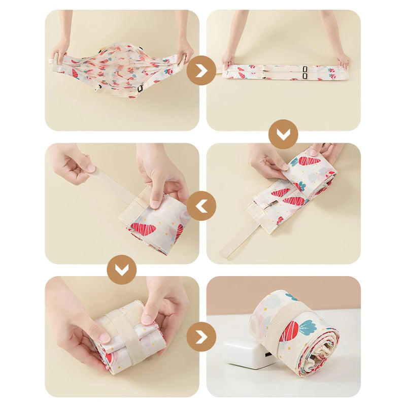 Waterproof Foldable Travel Shopping Bag