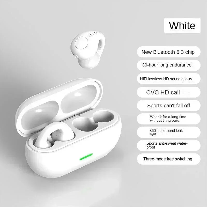 T75 Bone Conduction Bluetooth 5.3 Sports Headphones
