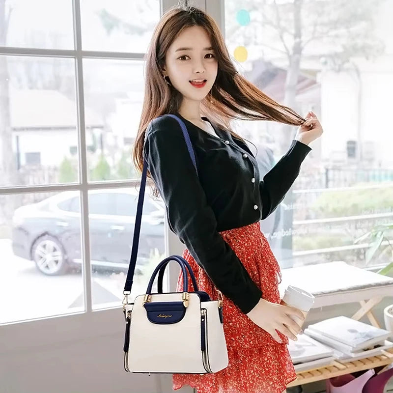 Color Block Shoulder Bag