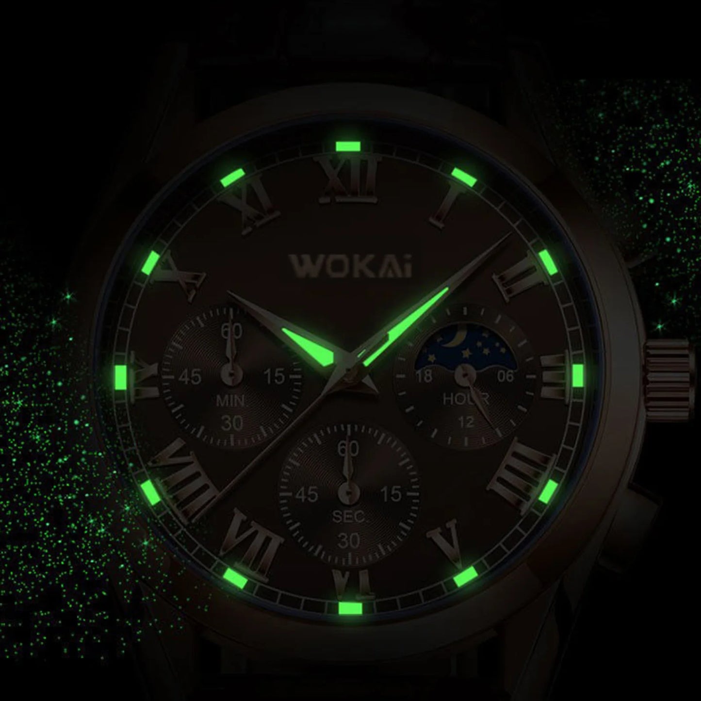 Men's PU Leather Quartz Watch Calendar
