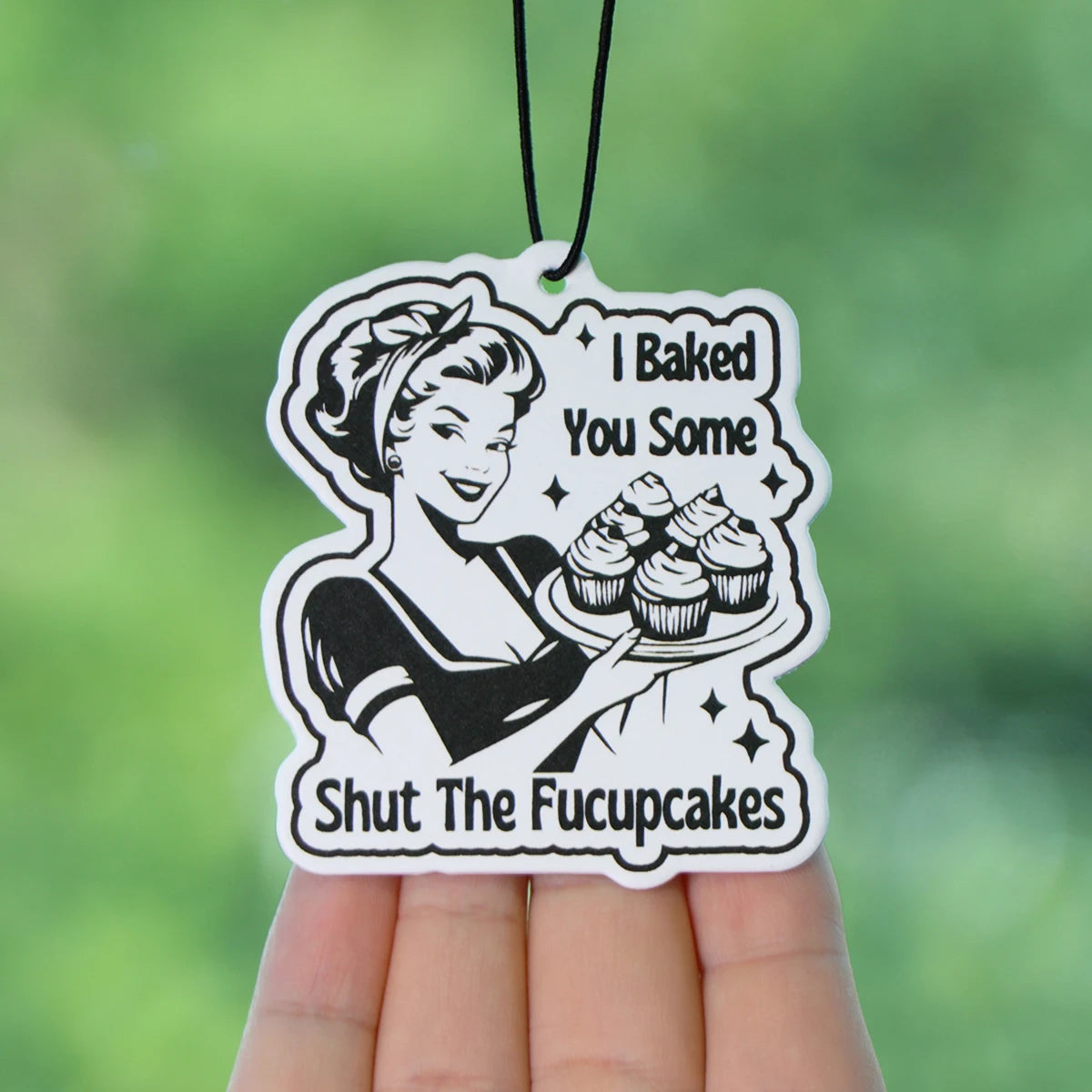 Feminist Quote Hanging Solid Perfume Freshener