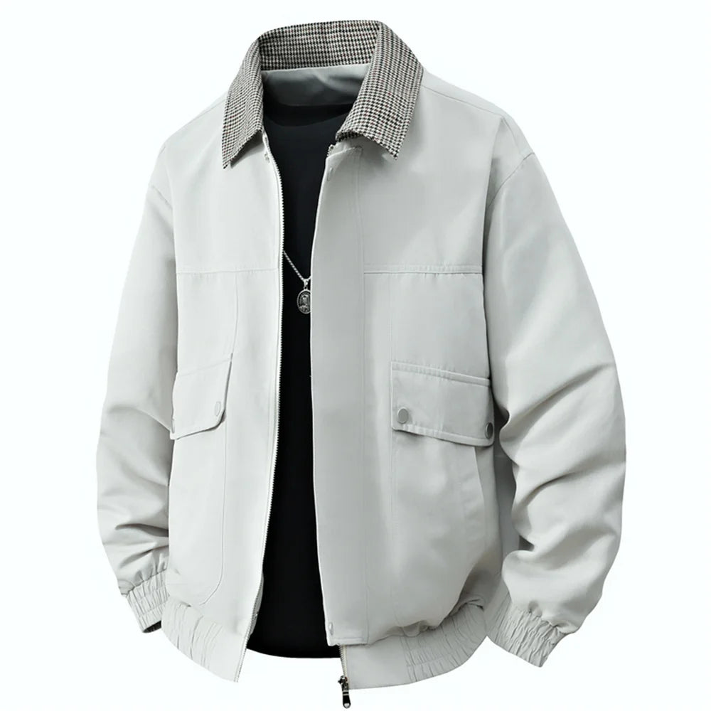 Plaid Retro Men Jacket