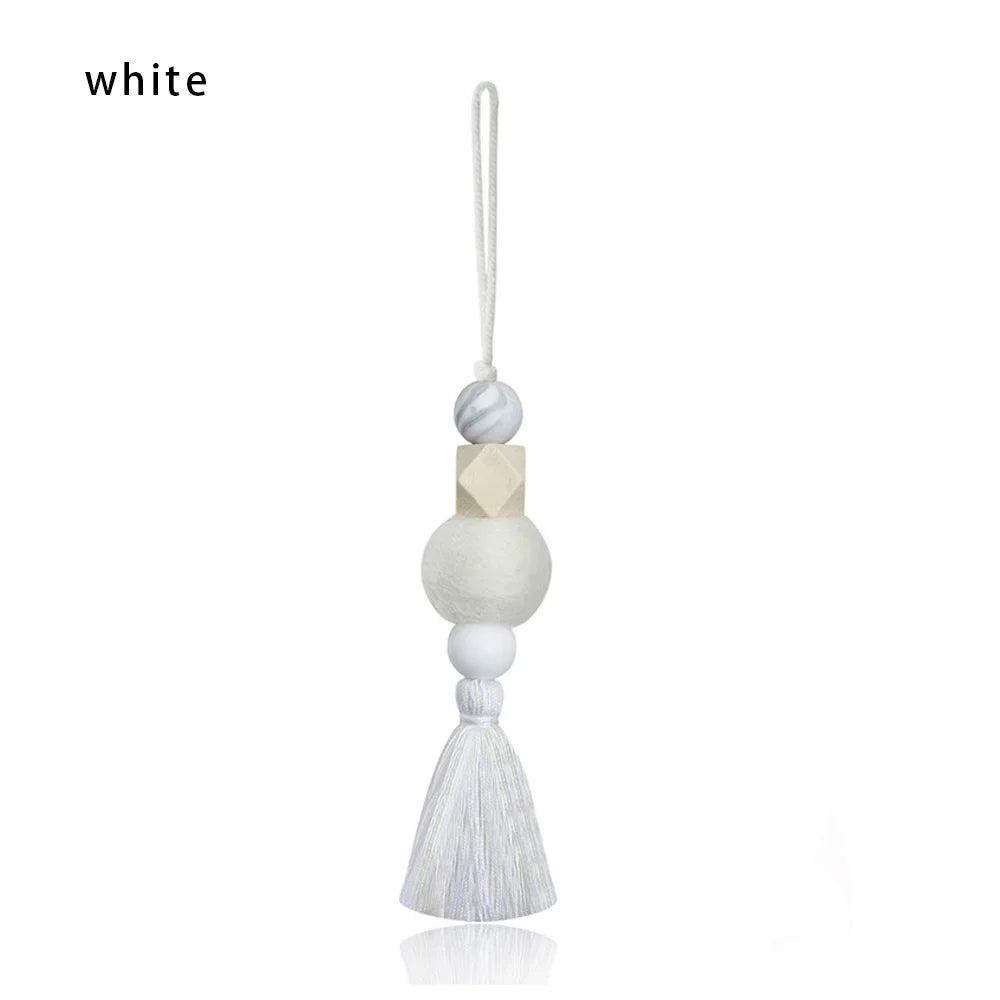 Hanging Glass Perfume Bottle Car Decor