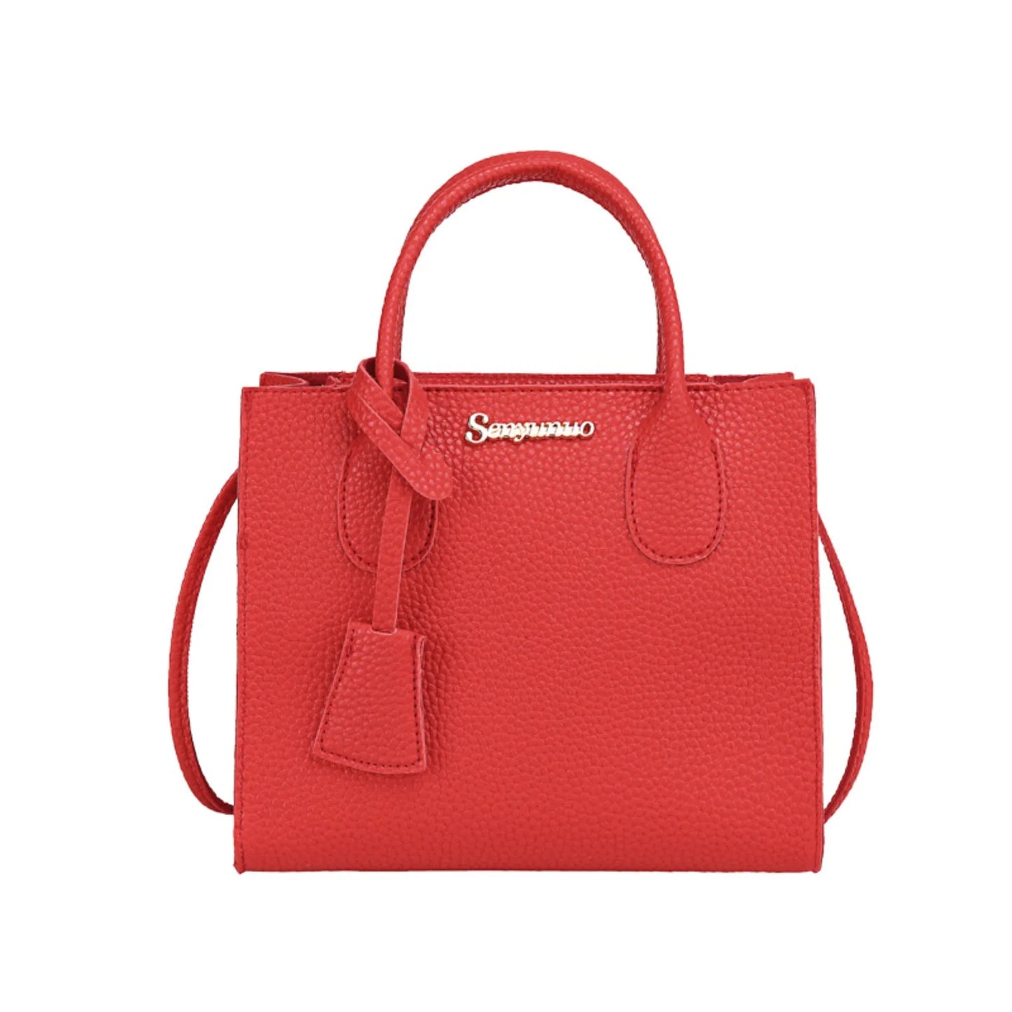 Women's PU Leather Tote Shoulder Bag