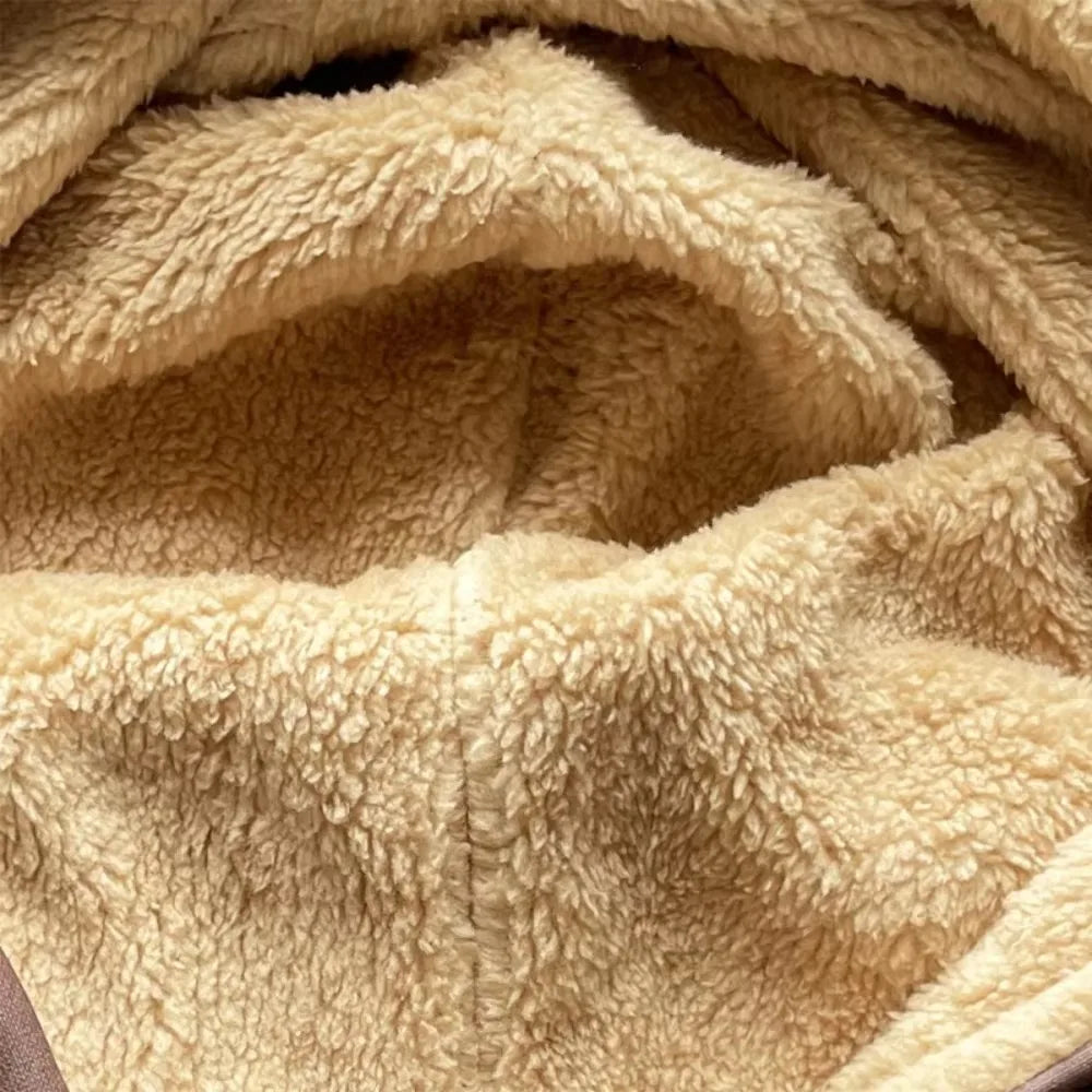Women's Geometric Hooded Coat
