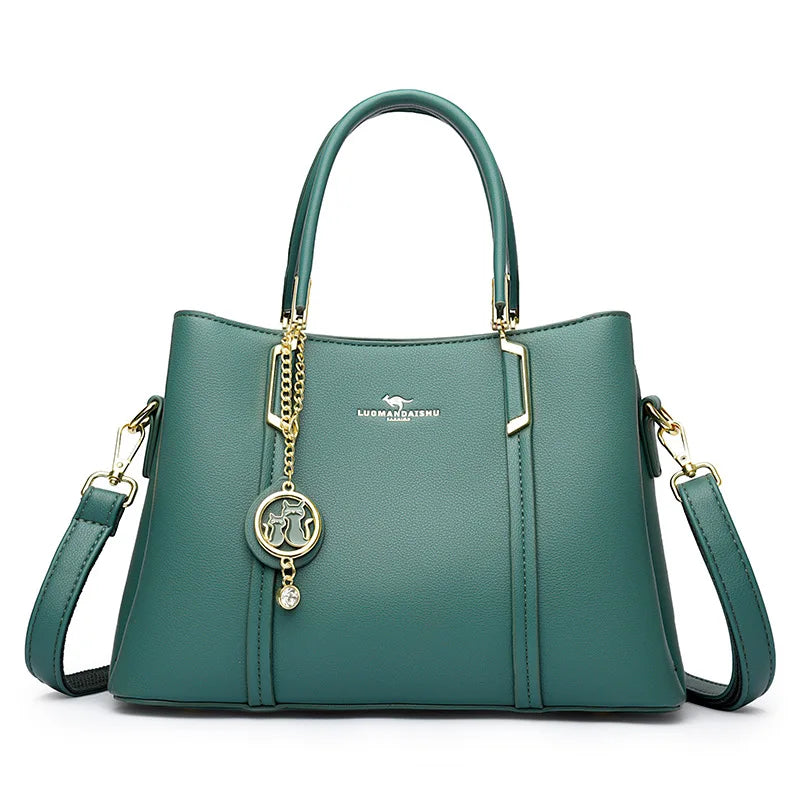 Women's Large Capacity PU Leather Tote Bag