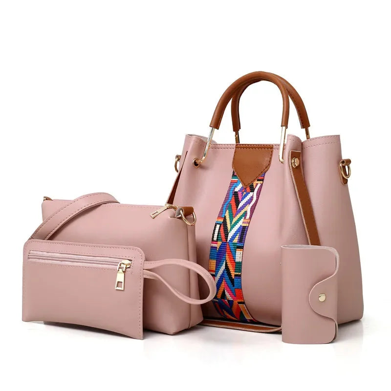 4-Piece Tote Bag Set