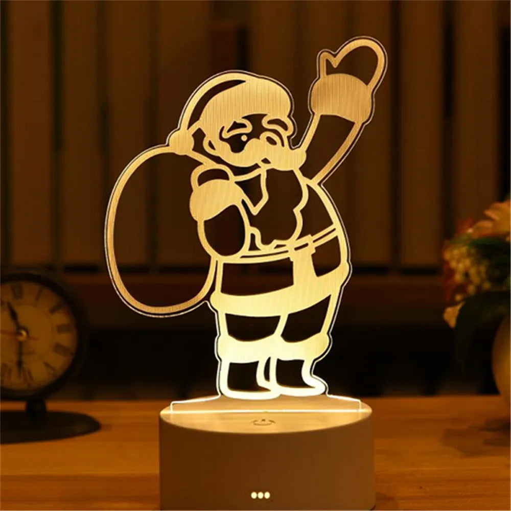 3D Acrylic Neon Sign USB LED Night Light