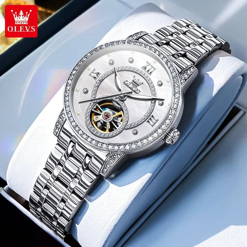 Hollow Mechanical Watch Women
