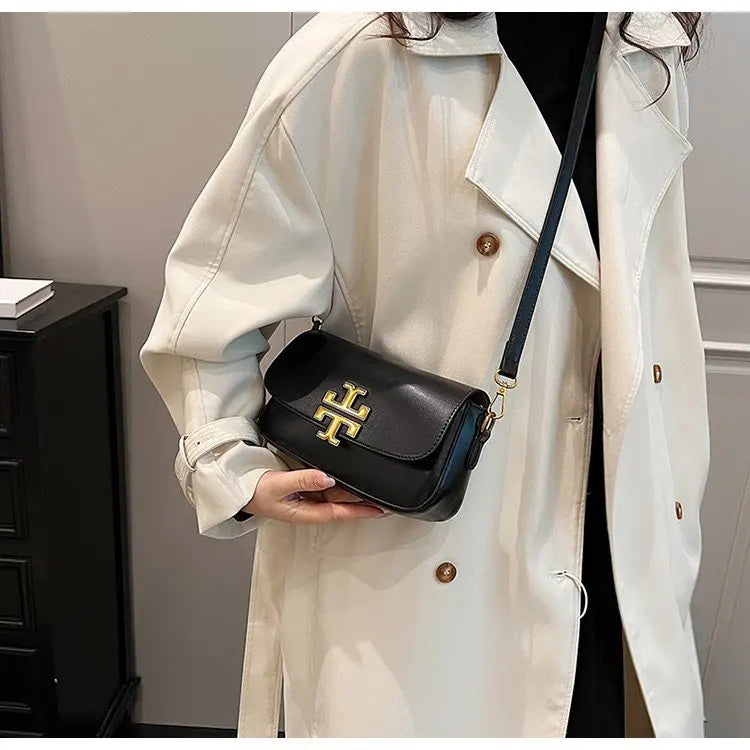 Leather Tote Crossbody Elegant