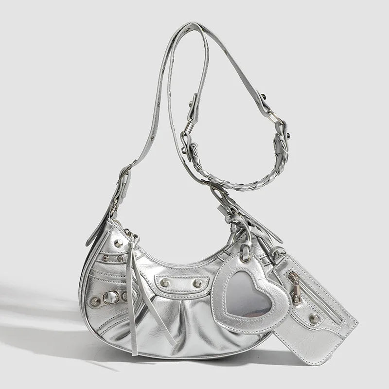 Retro Underarm Crossbody Bag
