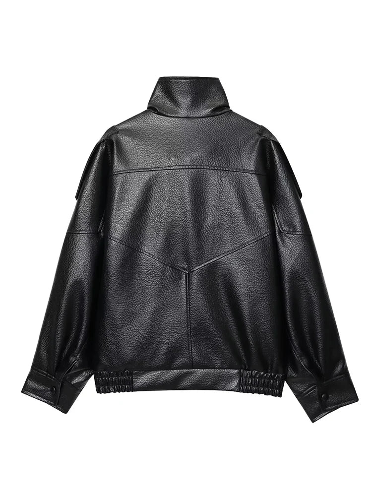 Street Faux Leather Jacket