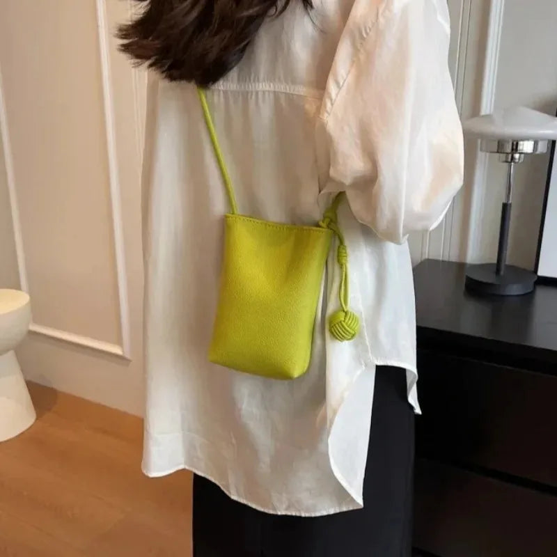 Flap PU Crossbody Phone Purse