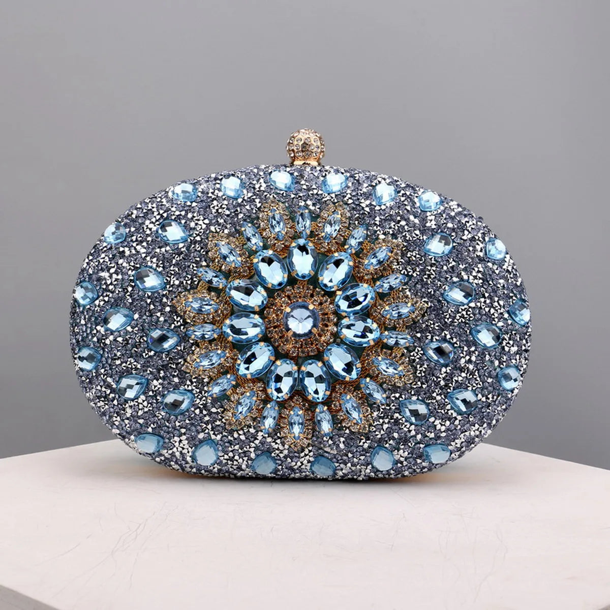 Rhinestone Diamond Evening Clutch