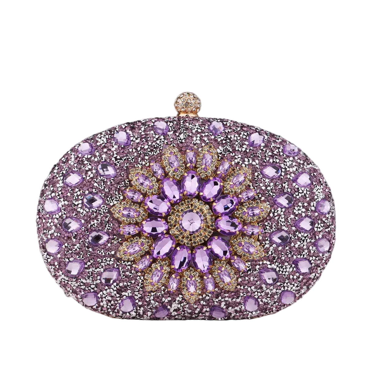 Rhinestone Diamond Evening Clutch