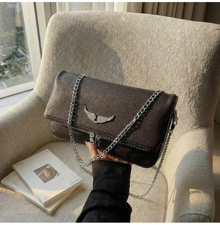 Women's Retro Chain Shoulder Crossbody Bag