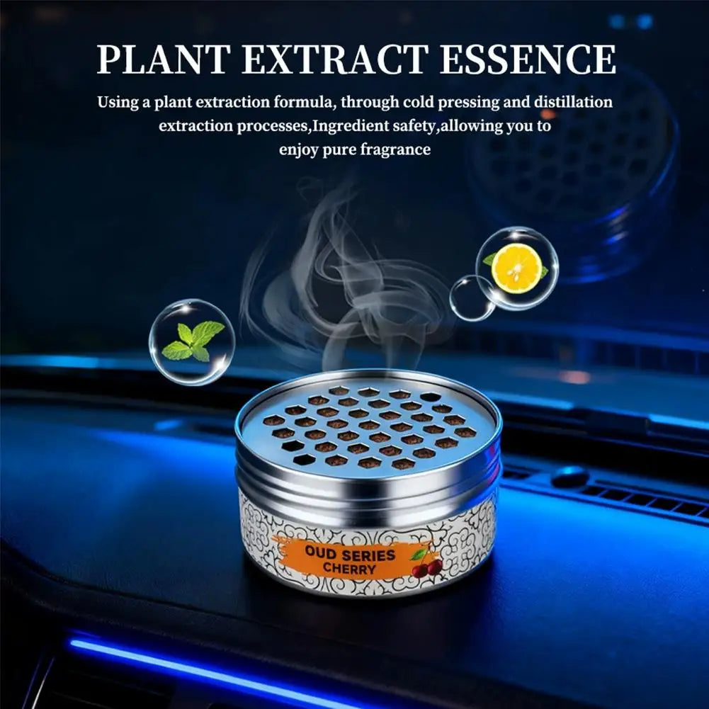 Car Air Freshener Wood Block Coffee Scent