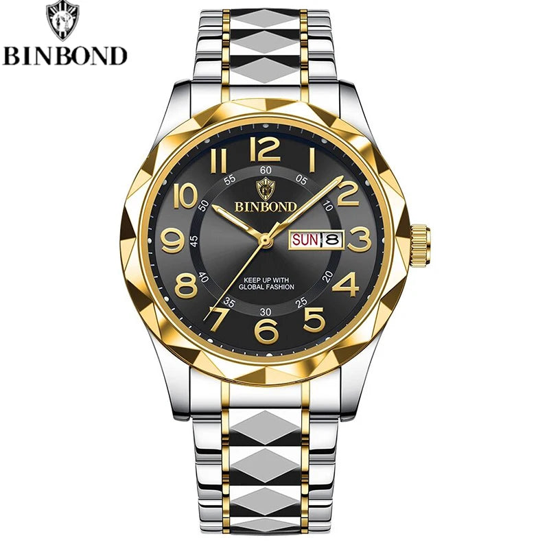 BINBOND Luminous Men's Quartz Watch