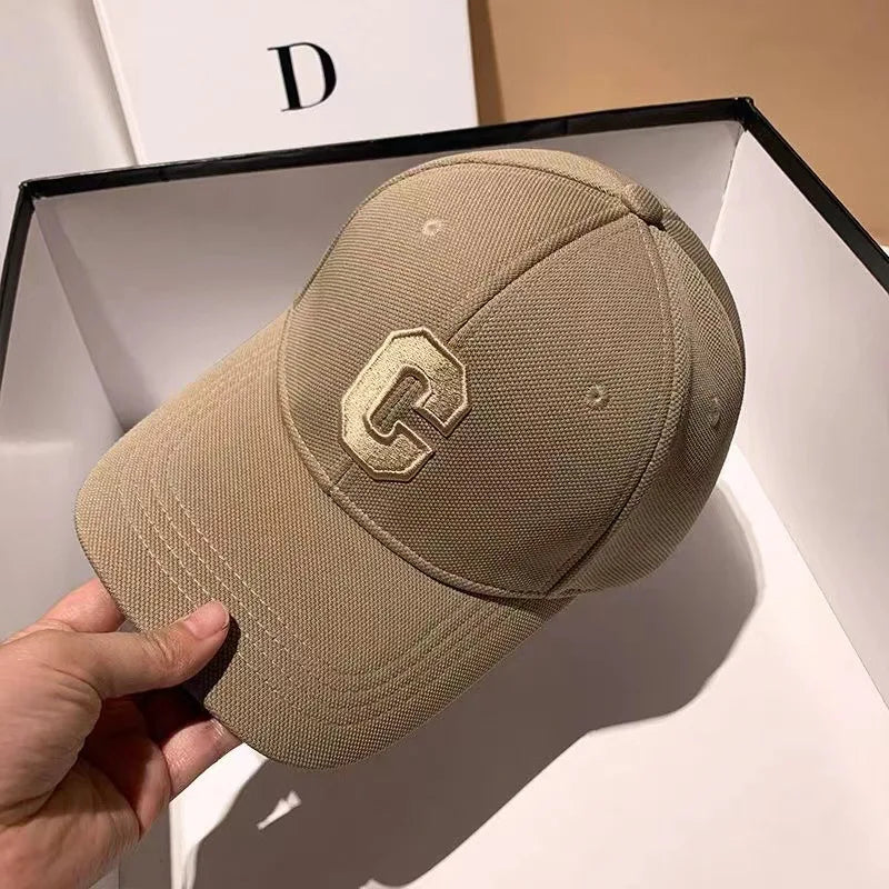 Letter Embroidered Baseball Cap