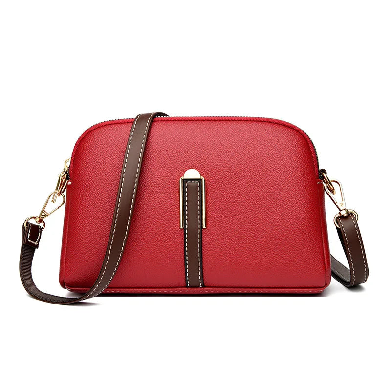 Women's Cowhide Flap Luxury Crossbody Bag