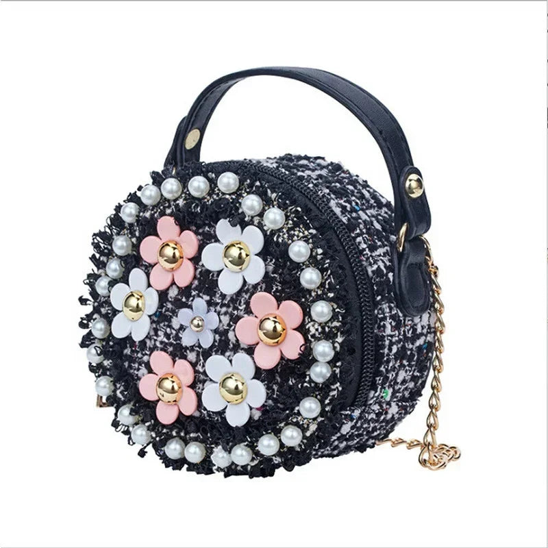 Kids Flower Crossbody Bag
