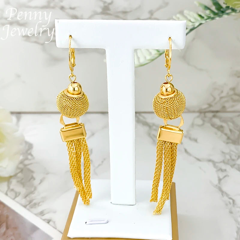 Dubai Gold Plated Jewelry Set