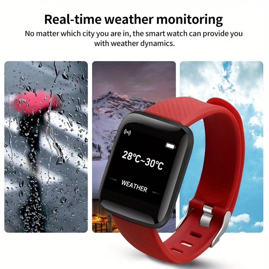 Smart Watch with Fitness Monitor for Android & iOS