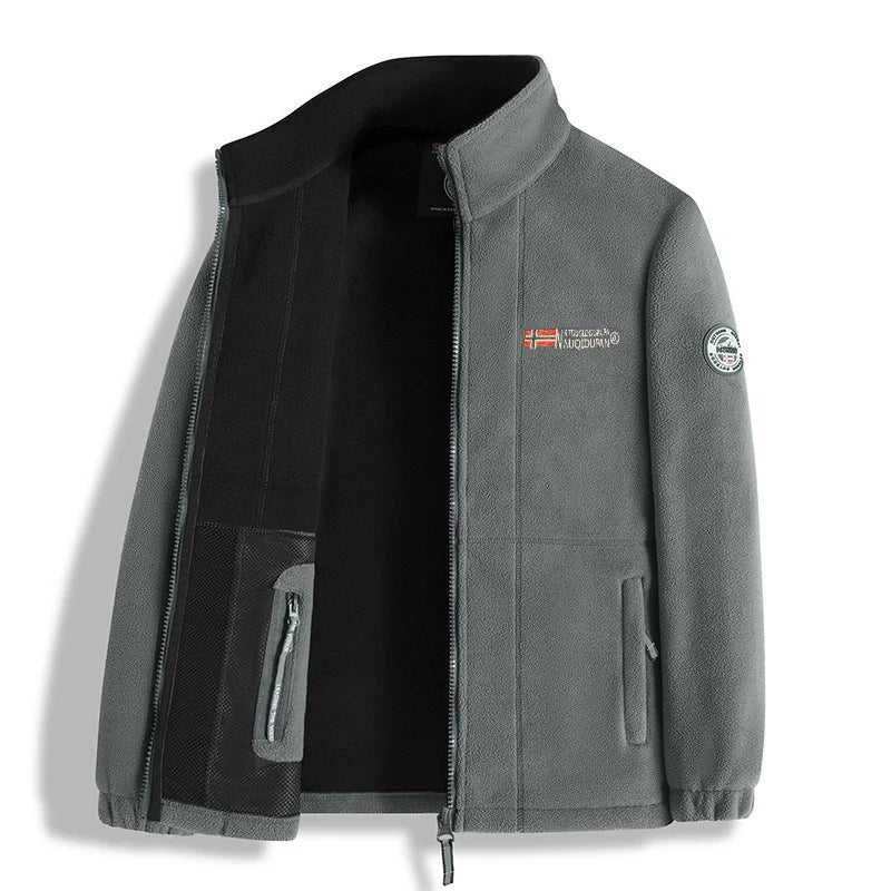 Men's Thick Polar Fleece Jacket