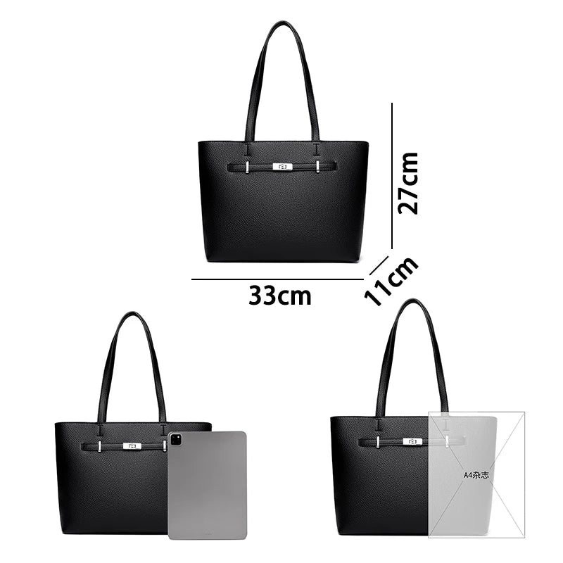 Elegant Leather Crossbody Handbag
