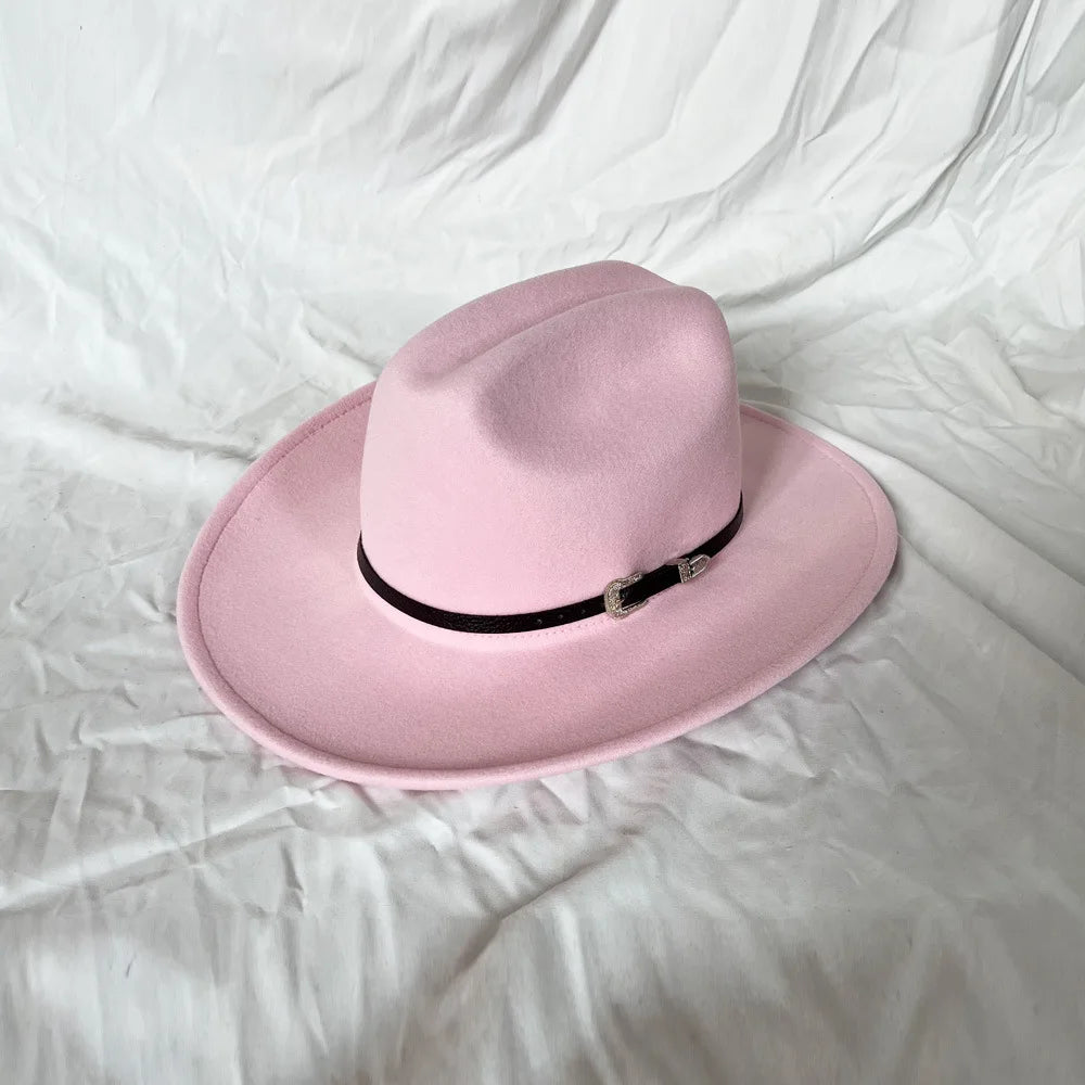 Vintage Wide Brim Cowboy Hat