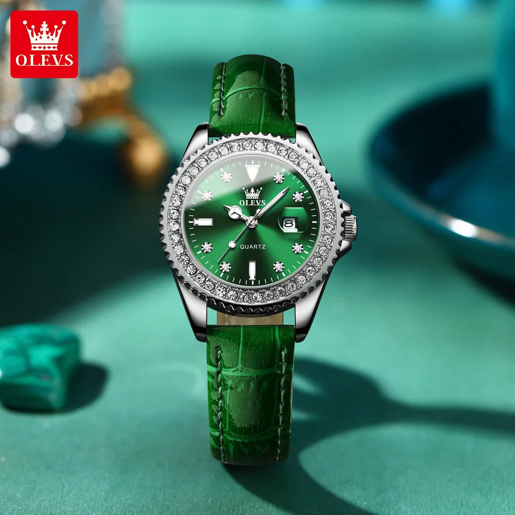 OLEVS Diamond Date Ladies Watch