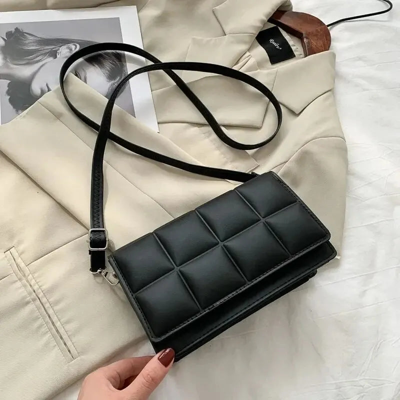 Classic PU Leather Crossbody Bag