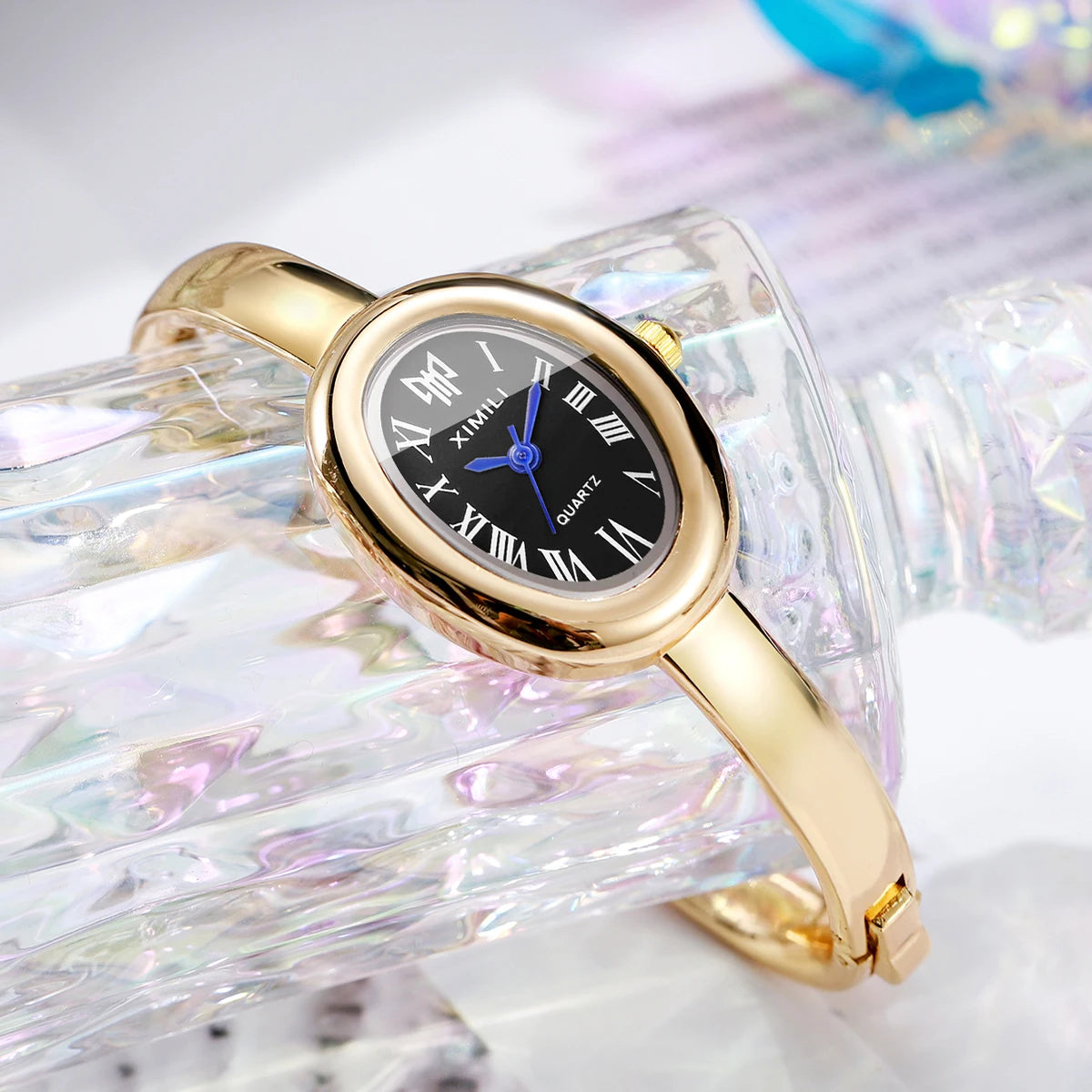 Oval Dial Bracelet Watch
